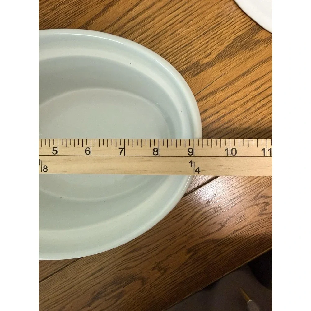 Vintage BIA Cordon Bleu White Duck Casserole Dish